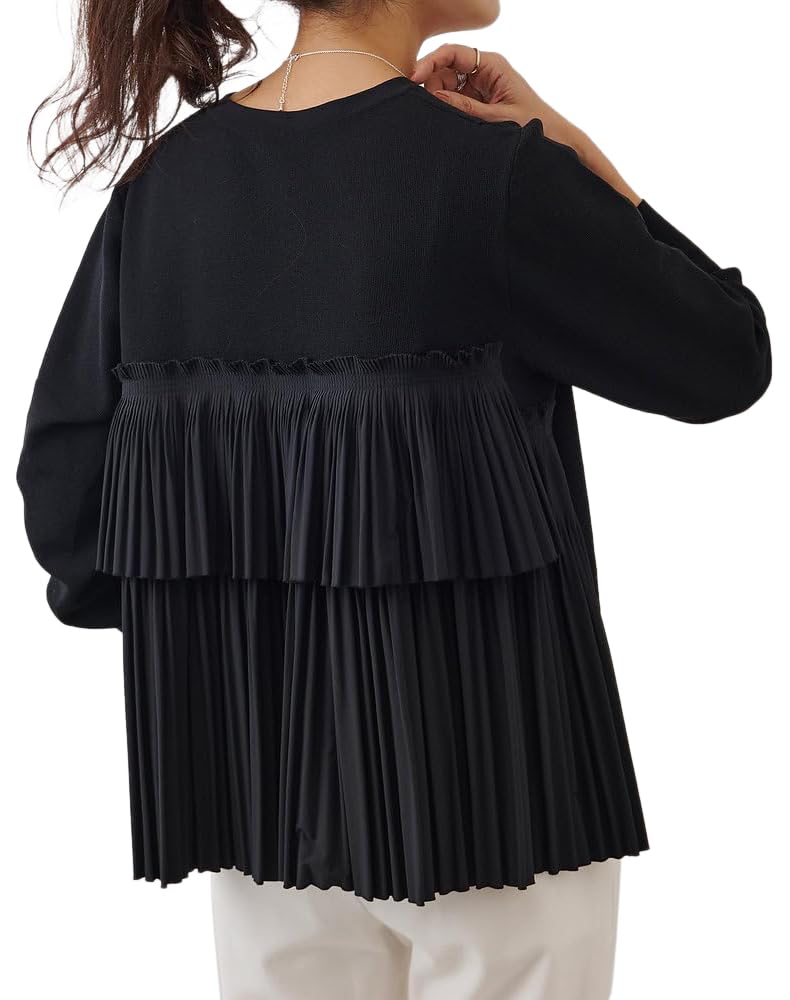 [BEARDSLEY] [ビアズリー] ウシロプリーツニット BEZ1051205A0007