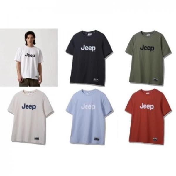 JEEP シグネチャー ビッグロゴ コットン 半袖Tシャツ_7_A JP2TSU091_8