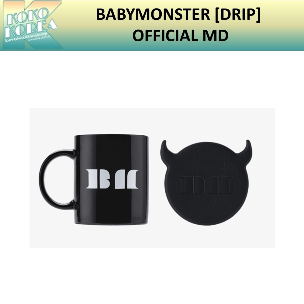BABYMONSTER [BABYMONSTER] OFFICIAL MD MUG + COASTER SET 公式グッズ