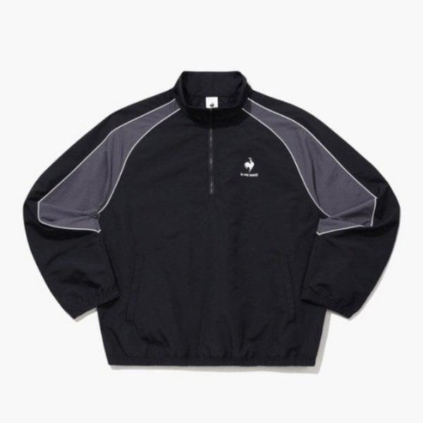 ジャケット CQK QQ123LJK22-BLK カラーブロック ハーフジップアノラックジャケット / BLACK