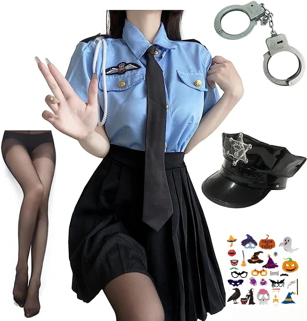 Qoo10] 警察官 ポリス コスプレ 婦警 警官 婦