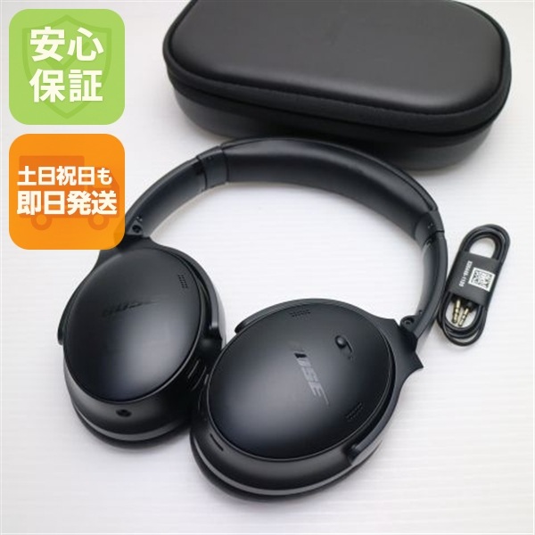 超美品 QuietComfort Headphones ブラック ヘッドホン BOSE 即日発送 土日祝発送OK 117