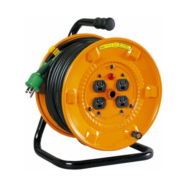 NNPE24N 電工ドラム 100V アース付 抜け止め式 20m メーカー直送