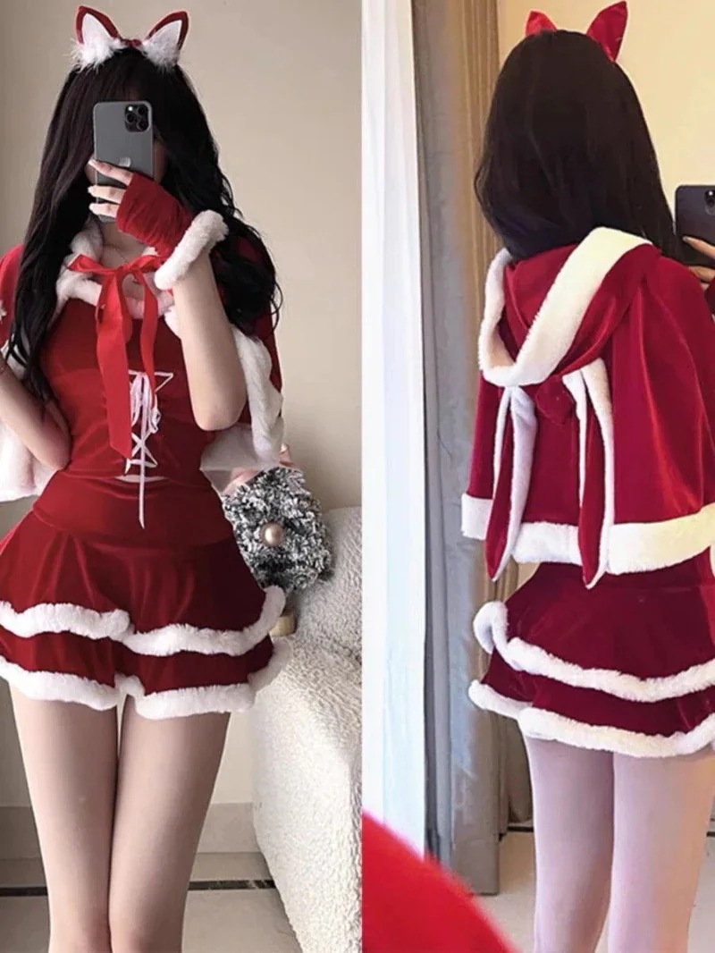 サンタ コスプレ クリスマス 今週の割引は 25% オフですコスプレ サンタコス かわいい サンタコスプレ クリスマス 衣装 レディース コスチューム セット パーティー 仮装 大人 ガウンセクシー