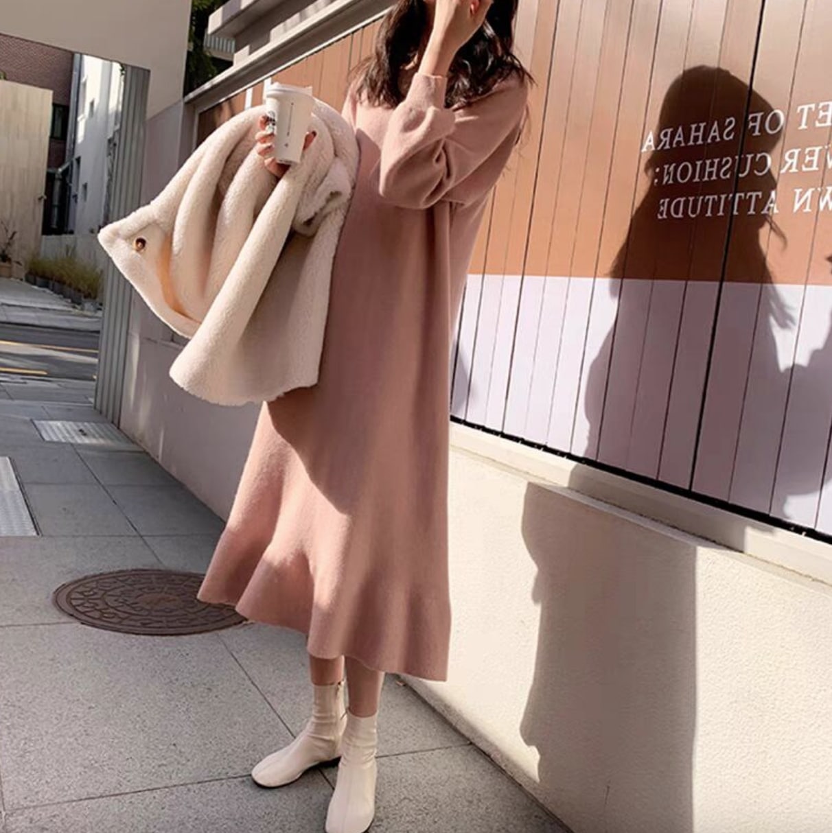 ワンピース デート ロング ロング丈 袖あり 長袖 かわいい 大人可愛い きれいめ シンプル カジュアル 大人 上品 おしゃれ お洒落 主役級 存在感 春 秋 冬 10代 20代 30代 レディース