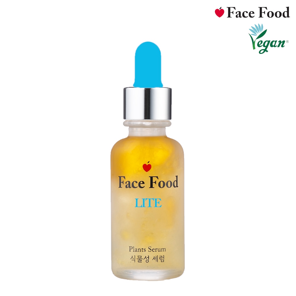FaceFoodセラム30ml 抗酸化剤保湿毛穴縮小ニキビブラックヘッドアンポール, Lite