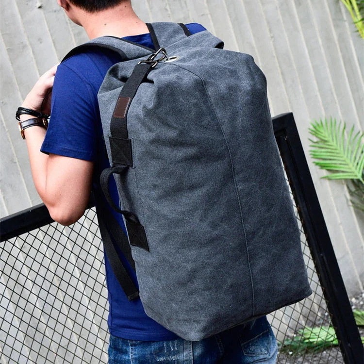 ファッション 大容量トートバッグ 旅行バッグ 帆布 ズック 男女兼用 キャリーバッグ 手提げ リュック バックパック アウトドア