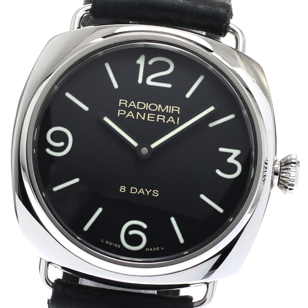 パネライ PANERAI PAM00610 ラジオミール 8デイズ 手巻き メンズ 良品 保証書付き_958869【中古】