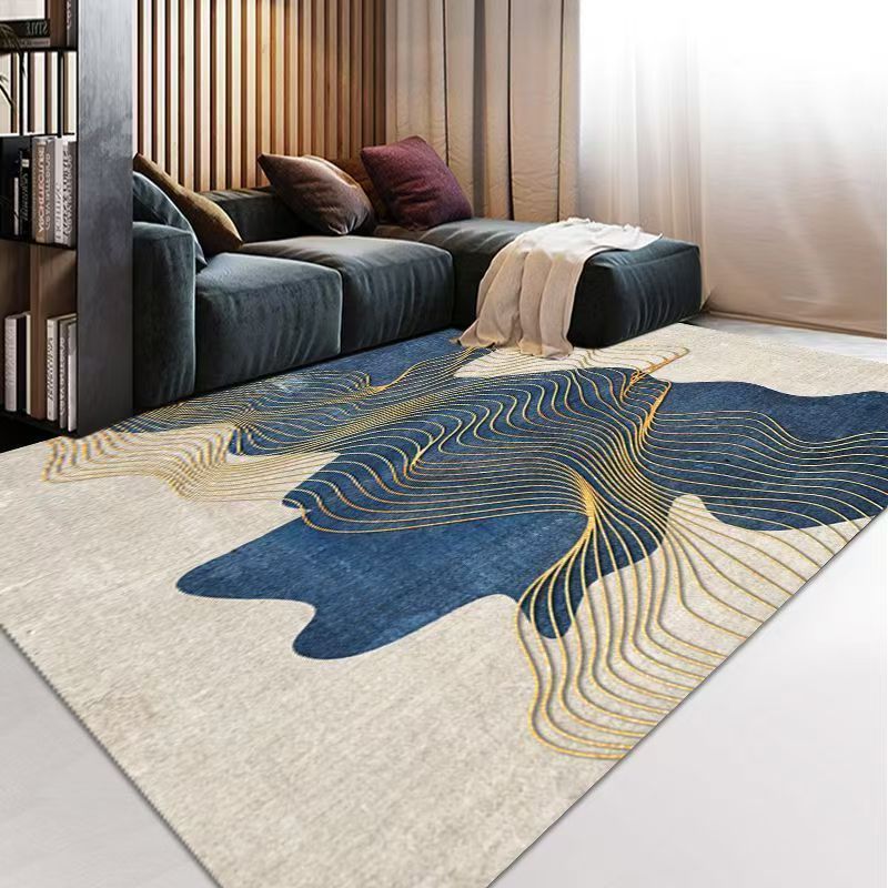 【速達!】カーペットリビング現代軽量贅沢ソファティーマットベッドサイドカーペット寝室汚れに強い家庭用カーペット