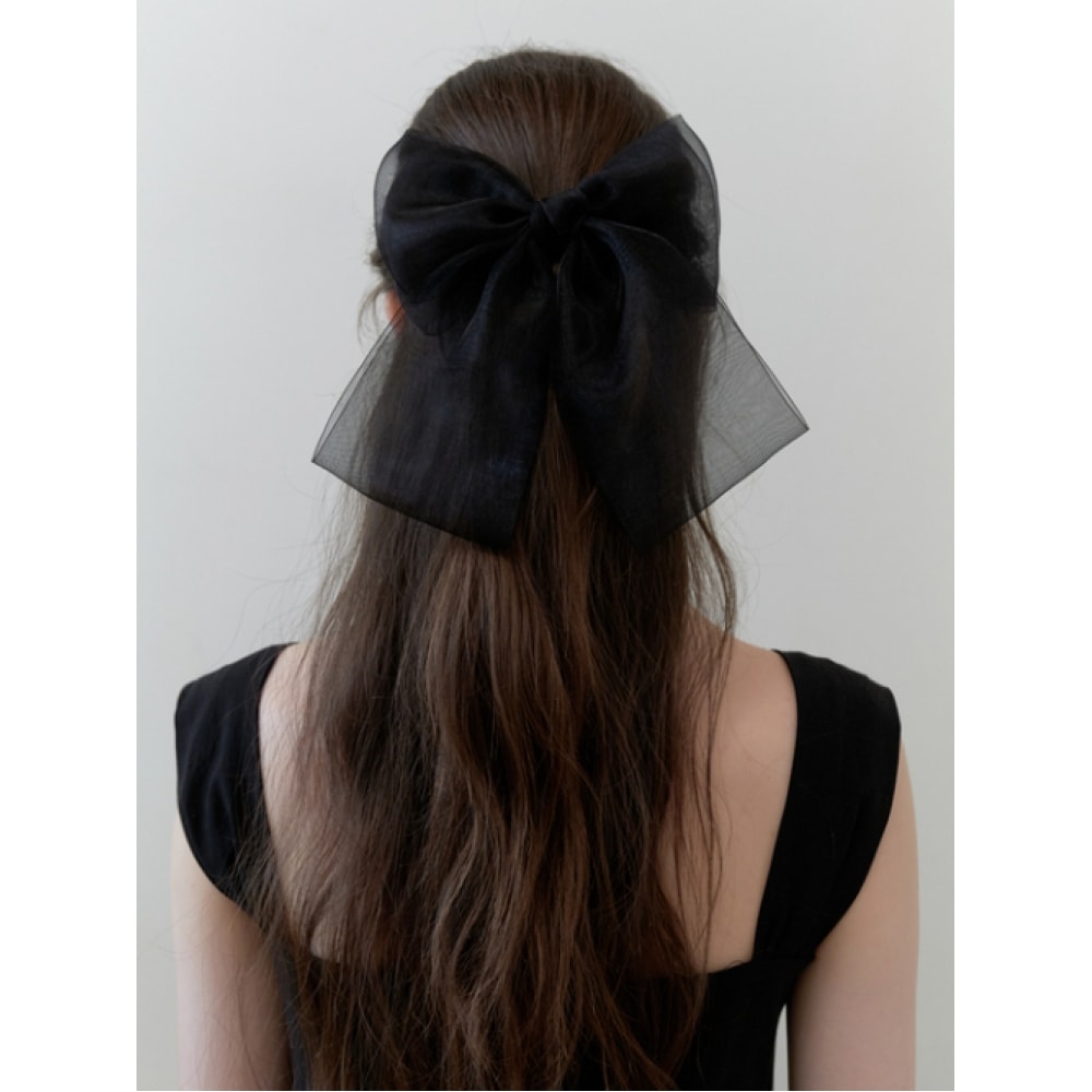 キンダベイビーボニータオーガンジーリボンピン