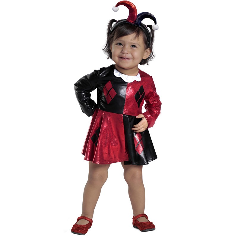 コスプレ 仮装 Princess Paradise(プリンセスパラダイス) ハーレイクイン ベビー用 M(12-18mths) 【 コスプレ 衣装 ハロウィン 仮装 コスチューム 子供 悪役 パーティ