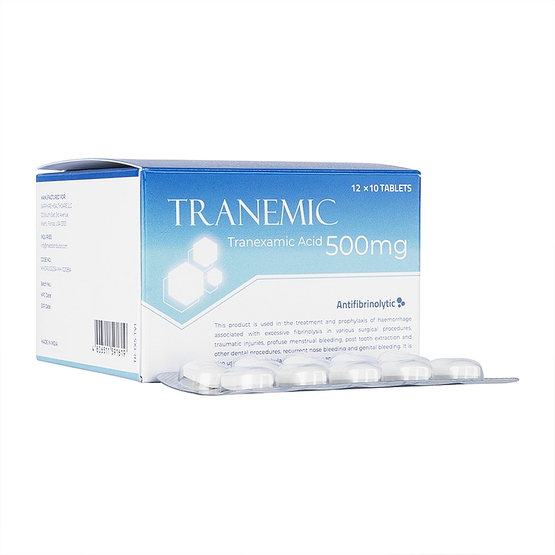 トラネミック 500mg（120tabs） / 250mg（240tabs）　【海外発送・約4-5日間・国際ヤマト便】