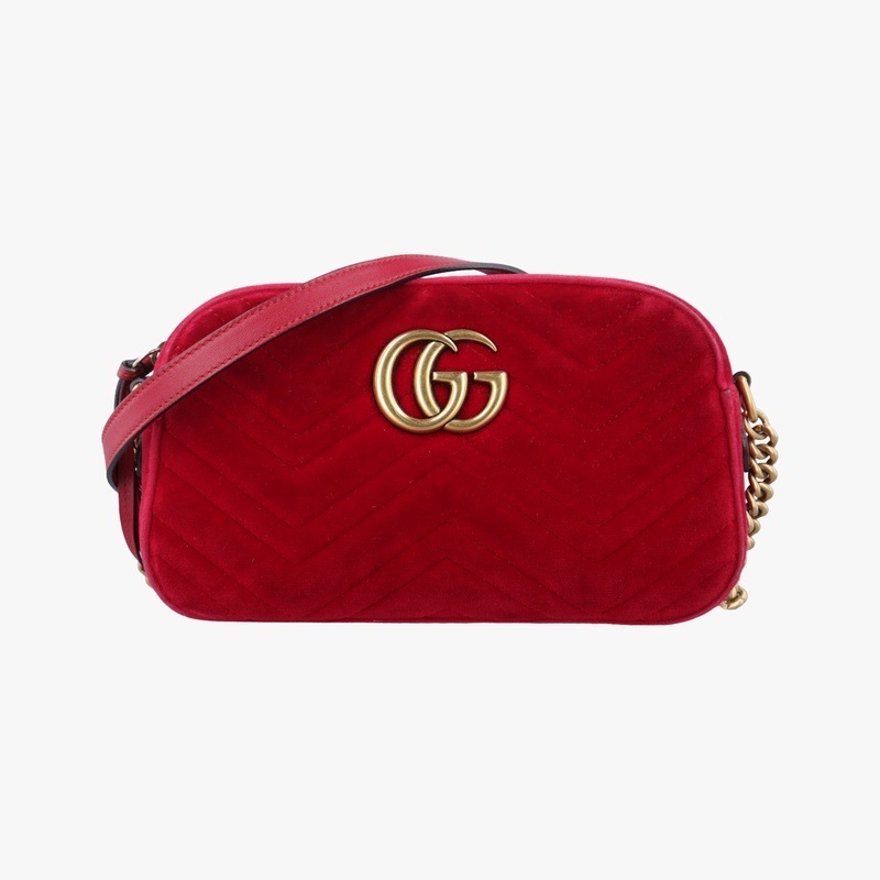 GGマーモントレッドベロア447632H024900715中古