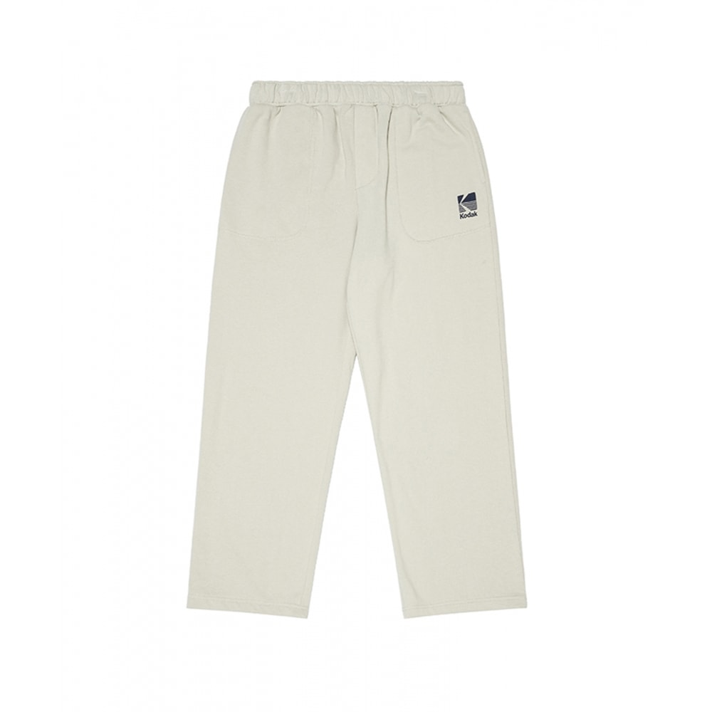 コダックエッセンシャルシグネチャーストレートフィットパンツアイボリー