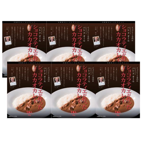 ショコラティエ パ レ ドオール ショコラティエが作ったカカオカレー6食 SISK