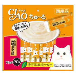 チャオ ちゅ〜る とりささみ 海鮮ミックス味 14gx20本
