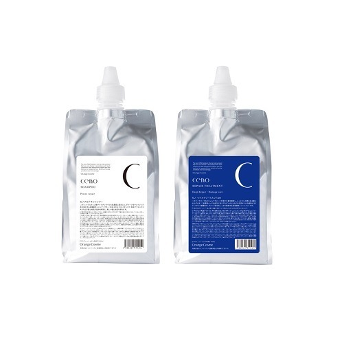【2種セット】オレンジコスメ セノプロテオシャンプー Pr 1000ml + リペアトリートメント DR 1000g