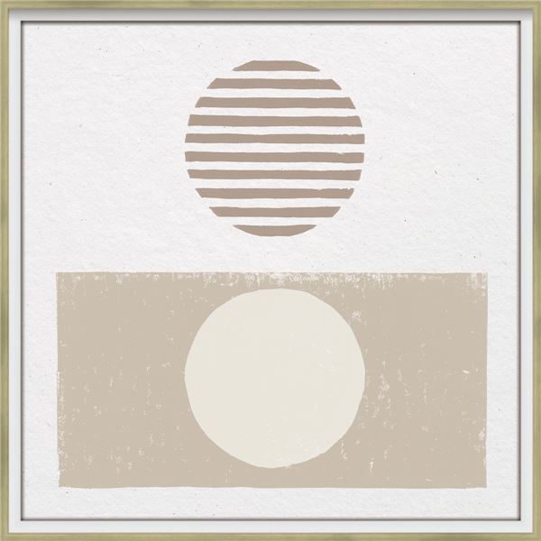 ユーパワー アブストラクトコレクション Gel加工 アートフレーム モイラ/ハーシー「リフレクション ナチュラル」