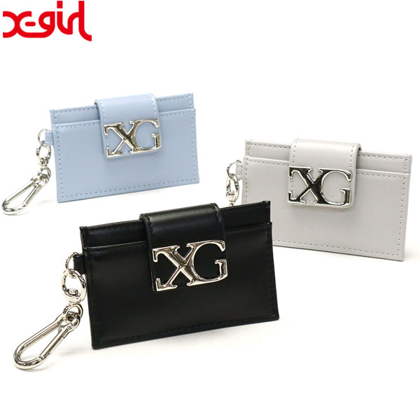 カードケース レディース 薄型 スリム おしゃれ ブランド カード カード入れ ミニウォレット コンパクト かわいい カラビナ ICカード 通学 パスケース IDケース 105241054008