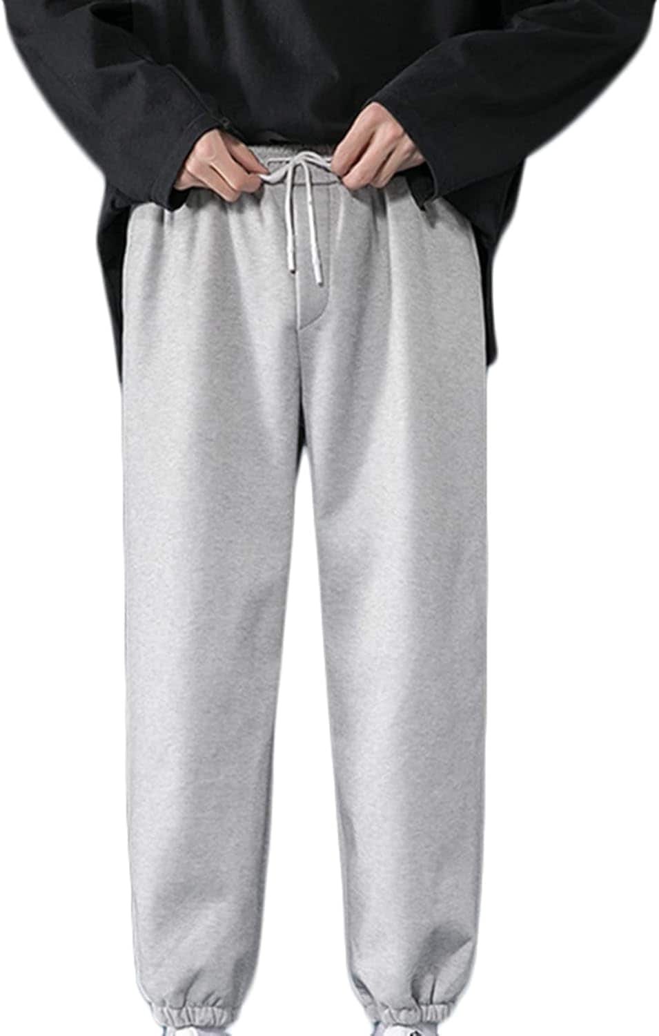 メンズ スウェットパンツ ジャージ カジュアル パンツ 大きいサイズ カジュアル 男性 スポーツウェア フィットネス 秋 冬 春 ロングパンツ 無地 柔らかい 調整紐 ファション ト