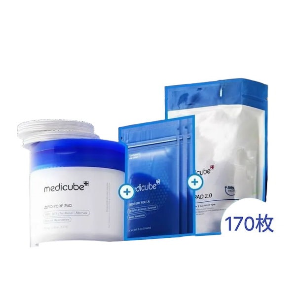 Qoo10] メディキューブ 【大容量170枚】ゼロ毛穴パッド 2.0