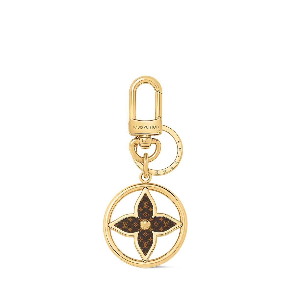 LV キーホルダー LV トレジャード ゴールド M01207