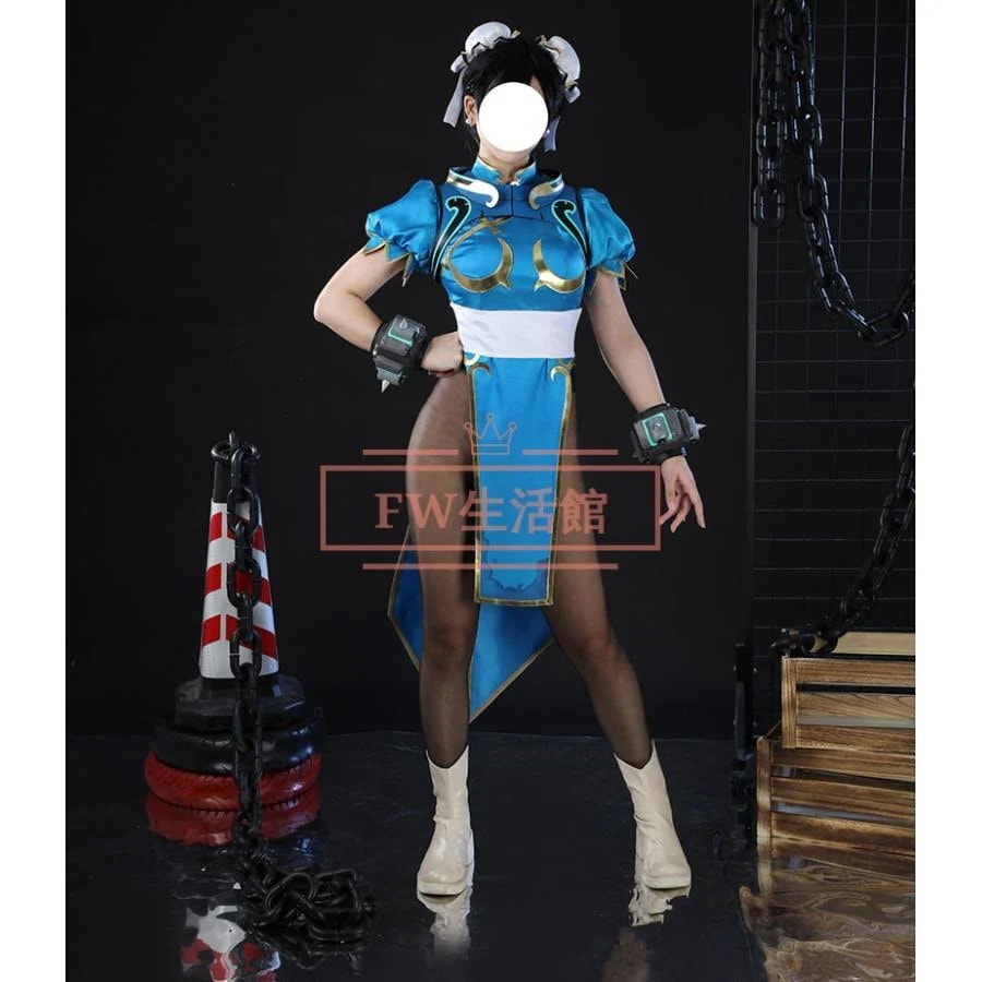 ストリートファイター 春麗 チュン・リー コスプレ衣装 コスチューム イベント 演出服 アニメ変装 仮装 ハロウィン