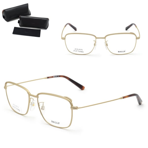 BY5047-H/V 029 54 フレーム メガネ 眼鏡 フレームのみ マットゴールド ノーズパッド メンズ レディース