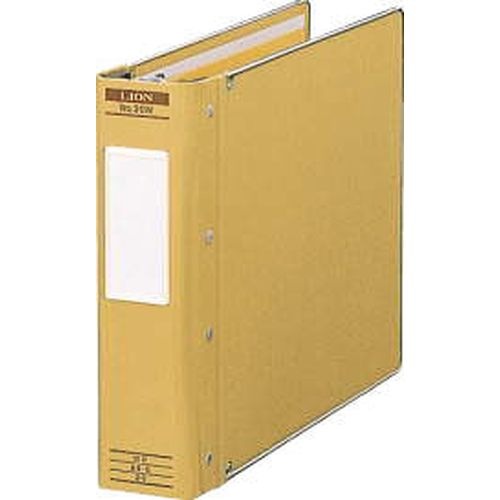 （まとめ買い）ライオン事務器 バインダー MP式 A4ヨコ 20穴 350枚収容 総布貼り 20W 155-02 [x3]