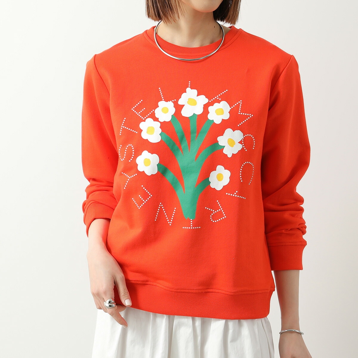 STELLA McCARTNEY KIDS ステラマッカートニー キッズ トレーナー TY4B00 Z0499 レディース ガールズ スウェット 長袖 ロゴ フラワー 426