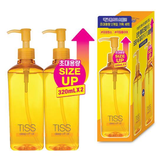 ティス ディープオフ オイル 320mL ダブル企画