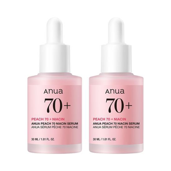 【話題のトーンアップセラム】 桃70ナイアシンセラム 30ml(+30ml)