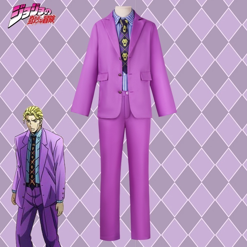 【本日限定】ジョジョの奇妙な冒険 ダイヤモンドは砕けない川尻 吉良 吉影 コスプレフル セットスーツ