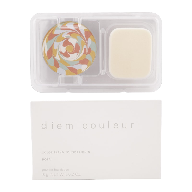 ディエム クルール カラーブレンドファンデーションN N2 リフィル 8g SPF15 PA++ 無香料 パフ付き 詰め替え用 [ギフトラッピング対応]