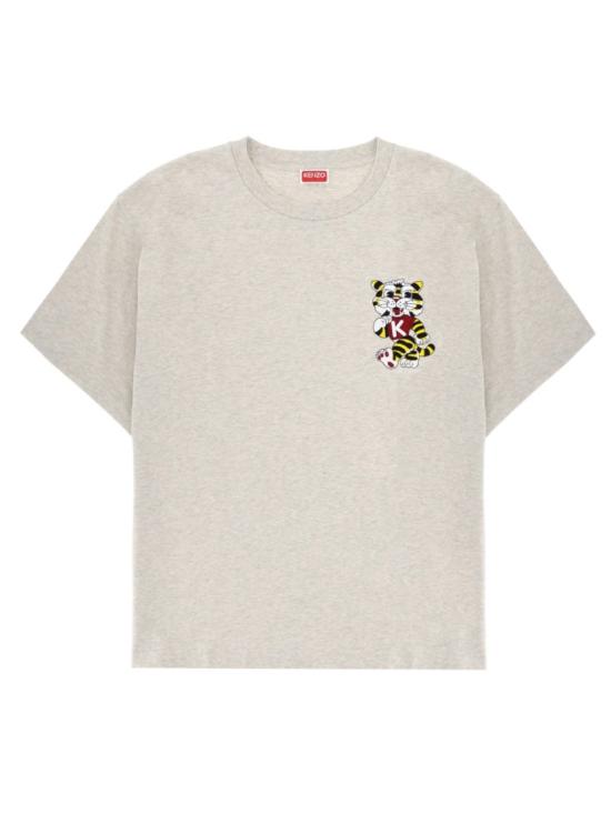 KENZO Men T-Shirts FG55TS4044SY 93 White
