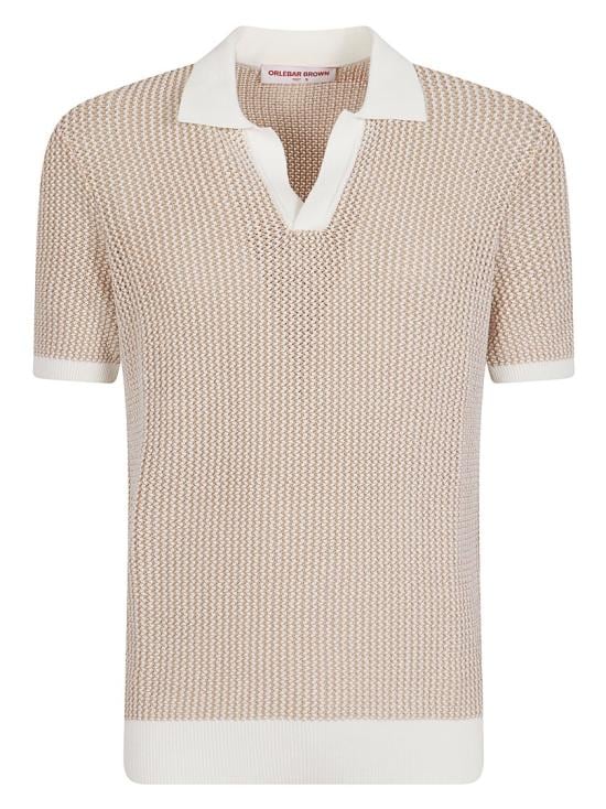 ORLEBAR BROWN Men Polo Shirts 282459 Neutrals