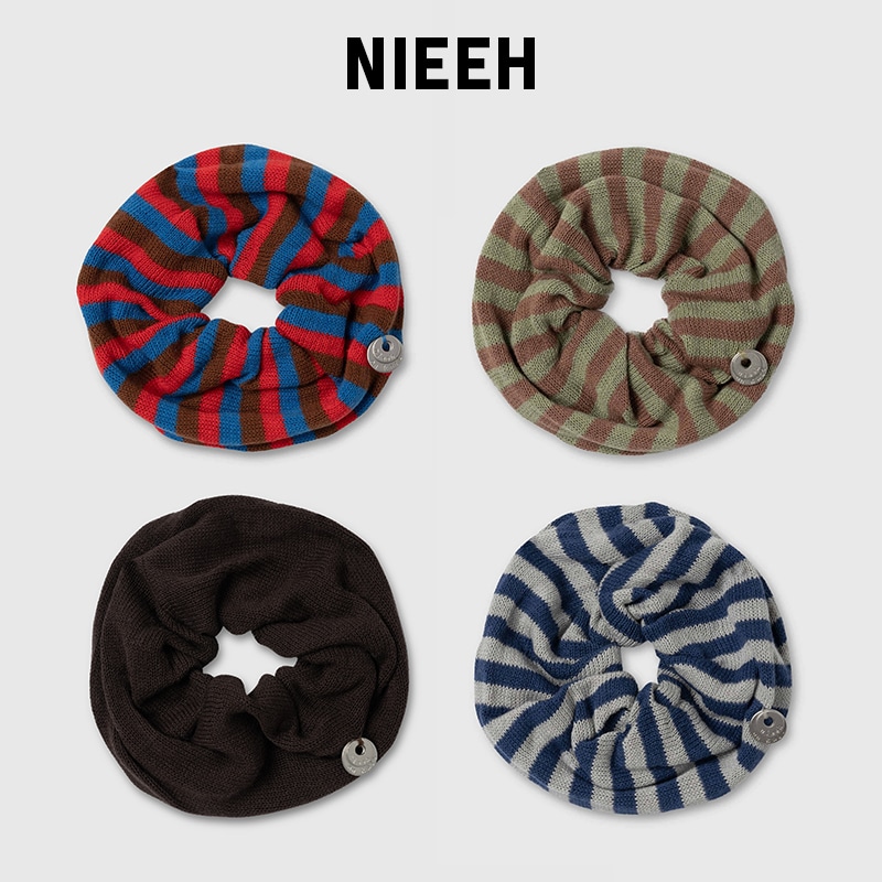 [24SS新商品] NIEEH CHARMING SCRUNCHIE 4色 / スクランチ / ヘアバンド / ギフトのおすすめ / JENNIEブランド