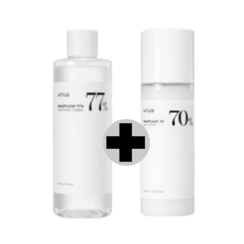 [本物]アヌアオソンチョ77トナー+アソンチョ70ローションダブル企画550ml1セット