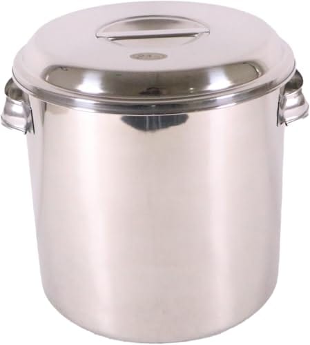 遠藤商事(Endo Shoji) 大屋製作所 クローバー キッチンポット サイズ(cm)24 錆に強いステンレス製で衛生的 目盛が付いて便利 内径×深さ(mm)240×240 容量(L)11 日本製