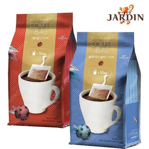 ジャダンコーヒーバッグ ヘーゼルナッツ50T+ブルーマウンテンブレンド50P ティーバッグコーヒー