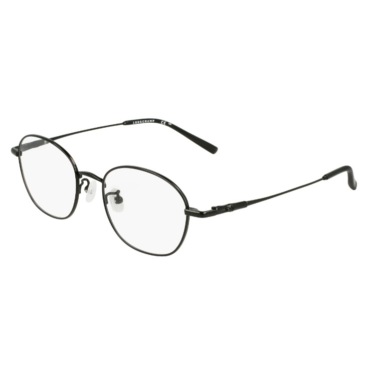 レディース メガネ lo2540lbj-001 51mm 眼鏡 軽量 チタン フレーム FEMALE TITANIUM アジアンフィット モデル BLACK カラー 黒縁 黒ぶち