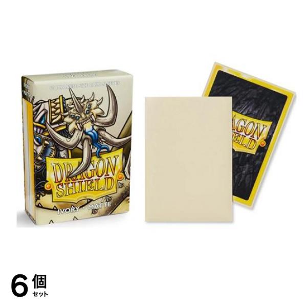 ドラゴンシールド マットカードスリーブ ジャパニーズ AT-11117 アイボリー 60枚入 6個セット