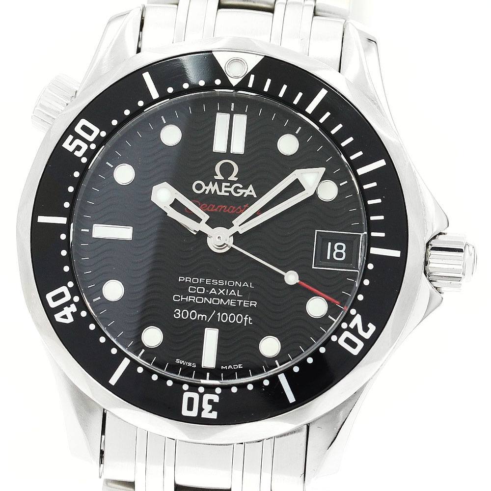 オメガ OMEGA 212.30.36.20.01.001 シーマスター300 デイト コーアクシャル 自動巻き ボーイズ 良品 _898808【中古】 191,450円