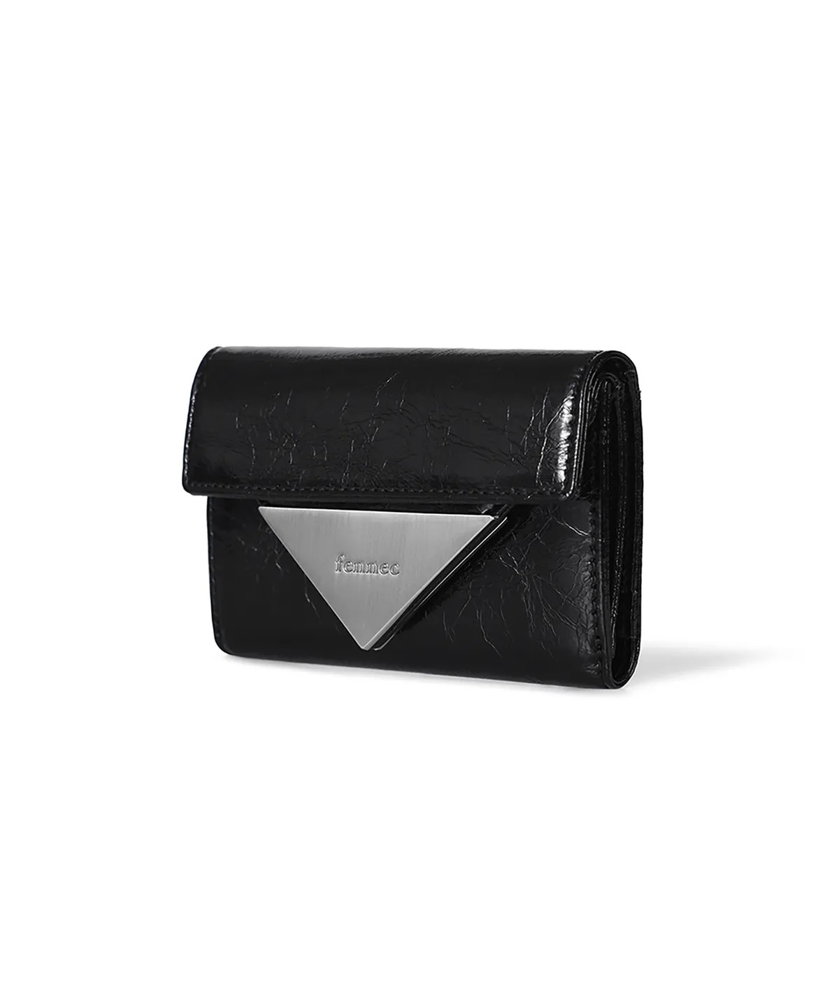 CRINKLE TRIANGLE DOCO WALLET
