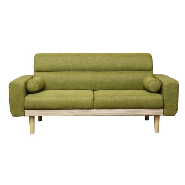 後藤家具物産 SO-20-GR グリーン ハウ 2.5人掛ソファー メーカー直送