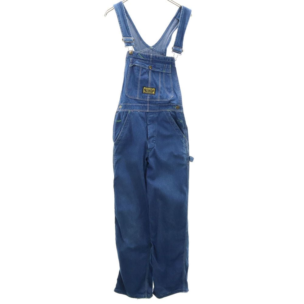 ワシントンディーシー 80s オールド デニム オーバーオール WASHINGTON DEE CEE ボタンフライ メンズ
