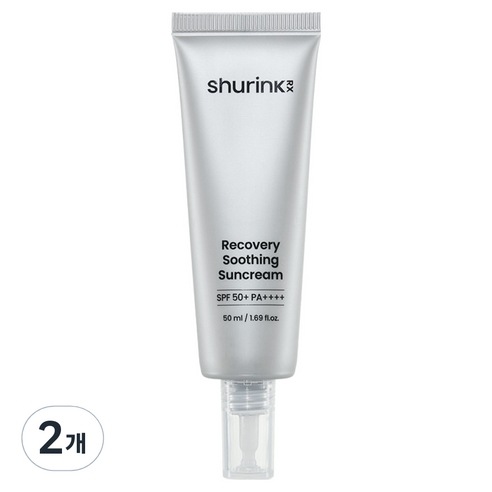 [Shurink RX] アレックスリカバリースーディングサンクリームSPF50+ PA++++ 2個 50ml 鎮静効果 敏感肌