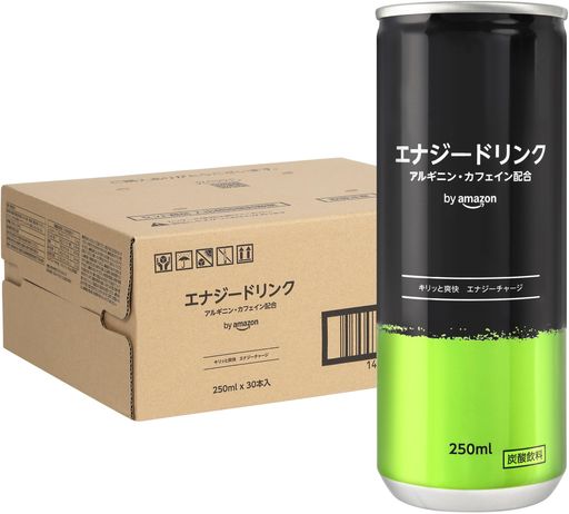 BY AMAZON エナジードリンク 250ML×30本 5,278円