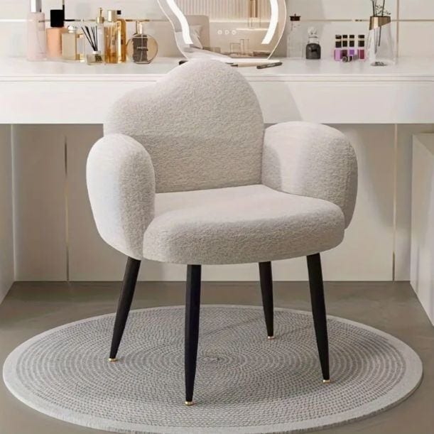 ダイニングチェア 一人掛け リビング 椅子 ベンチ 背もたれ 可愛い おしゃれ クッション シンプル 北欧風 モダン 寝室 ショップ ホワイト グレー