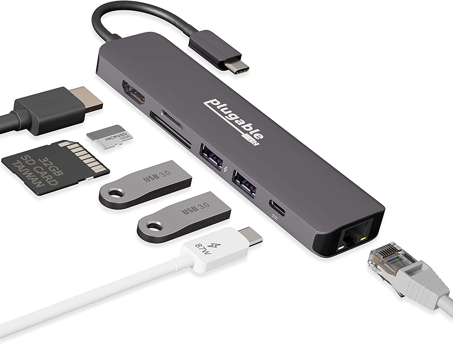 【本日限定価格】 Plugable システムでも使用可能 3/4 USB4/Thunderbolt